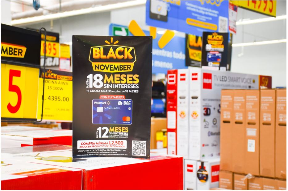 Black November de Walmart contempla rebajas de hasta un 28% en sus formatos  Walmart y Maxi Despensa | Dinero HN