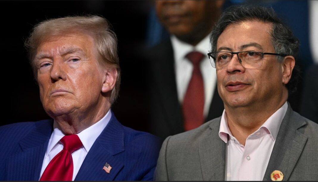 EE UU Colombia Trump y Petro